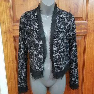 Chic frayed cardigan